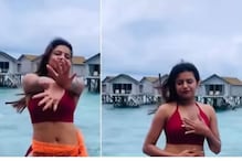 Sonu Gowda Sets Temperatures Soaring In A Red Bikini